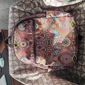 Sakroots Gen Backpack laptop bag Rainbow Wanderlust